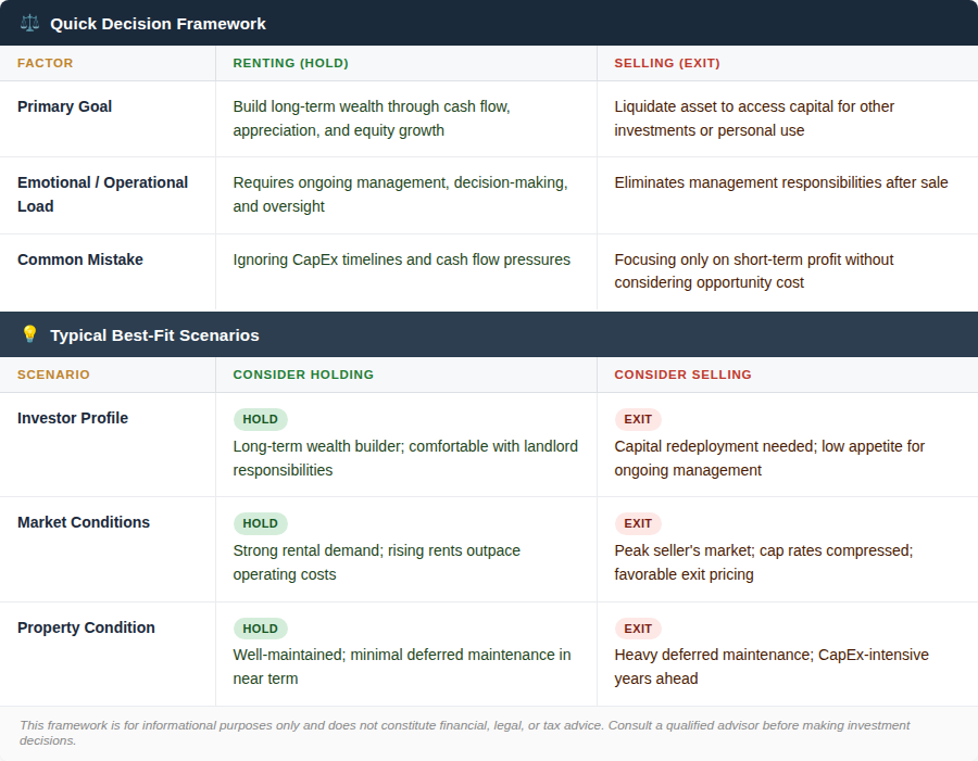 Decision Framework