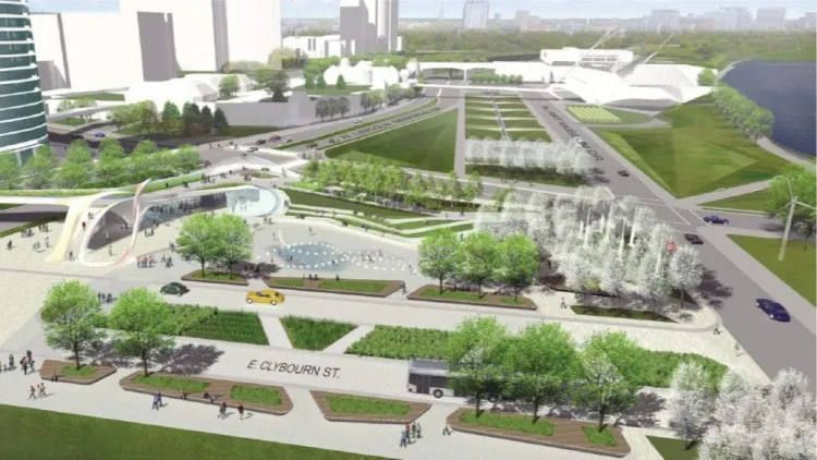 Lakefront gateway e