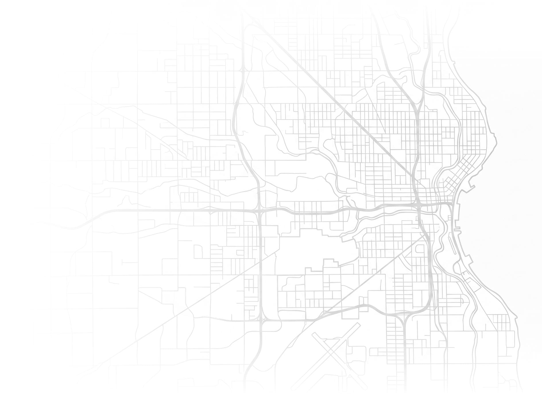 Milwaukee neighborhoods street map